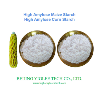 बीजिंग YIGLEE TECH उच्च अमाइलोज मक्का स्टार्च गैर-जीएमओ धीमे पचने योग्य स्टार्च HAMS RS2 प्रीबायोटिक्स प्रतिरोधी स्टार्च